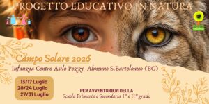 CAMPO SOLARE – Estate 2026 - Settimana 1 @ Asilo Pozzi Plesso Centro